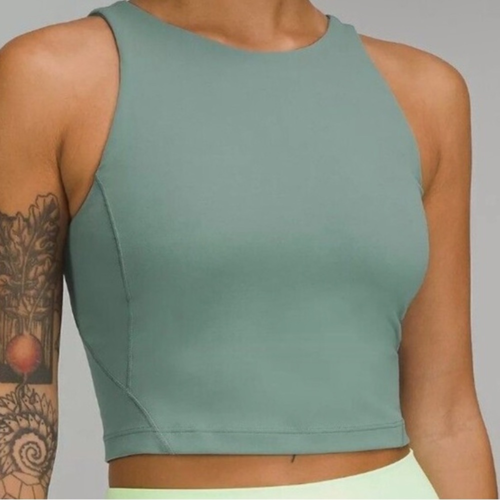 lululemon athletica Align High Neck Tank Top Teal